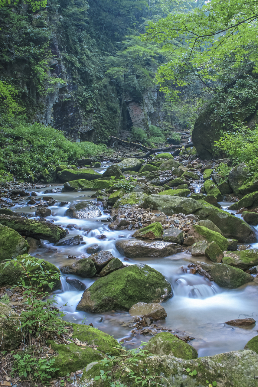 张家界茅岩河漂流图片