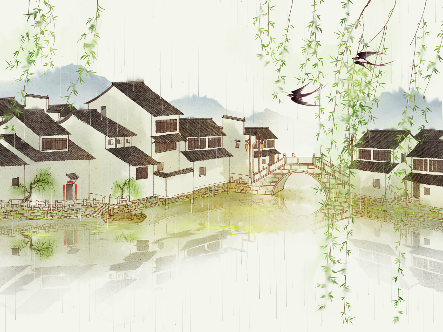 《春思》 宋·方岳 春风多可太忙生, 长共花边柳外行.