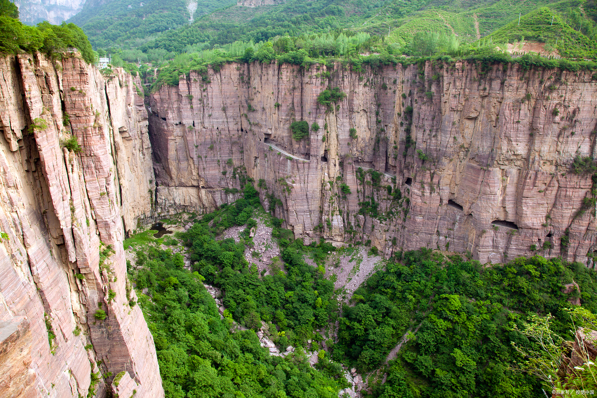 山西太行大峡谷风景区图片