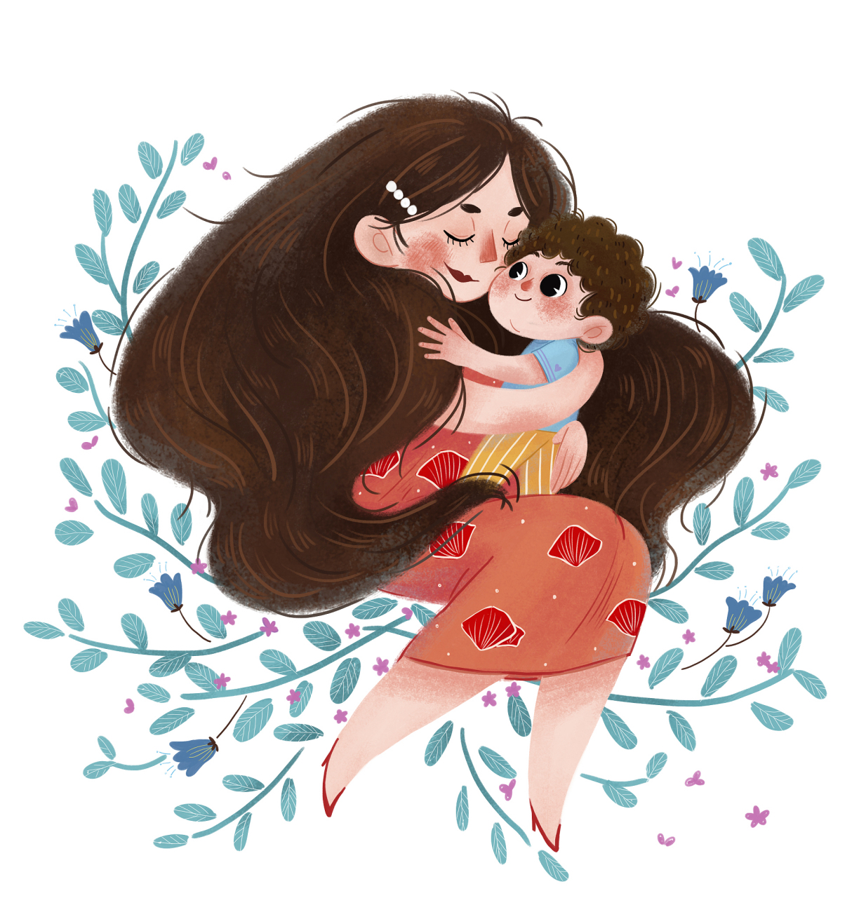 在我眼里,妈妈就是那个最闪耀的女性