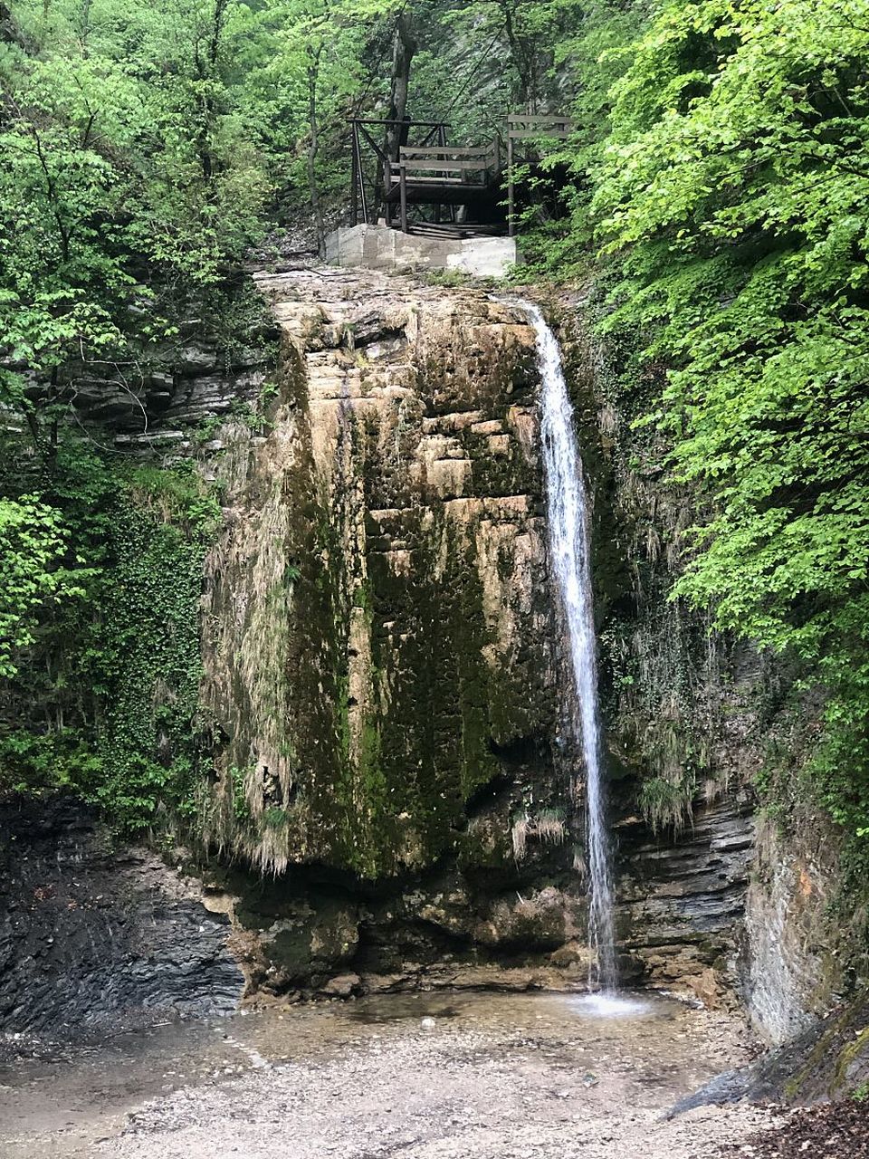 山西神潭大峡谷图片