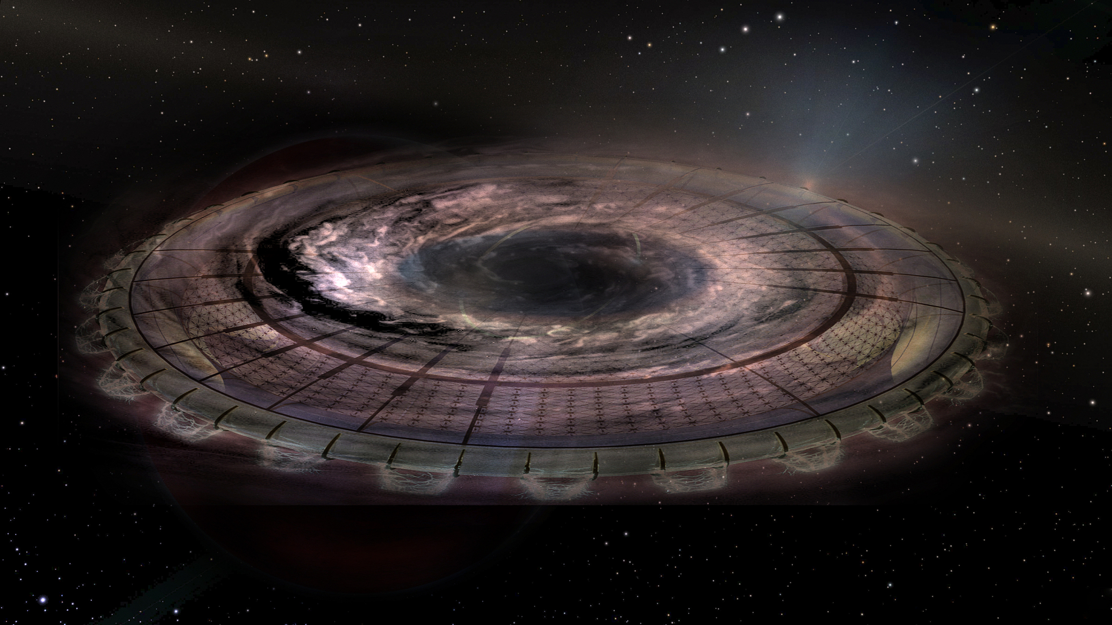 黑洞是一种具有超强引力和吞噬能力的天体,由质量极大的物质在宇宙中