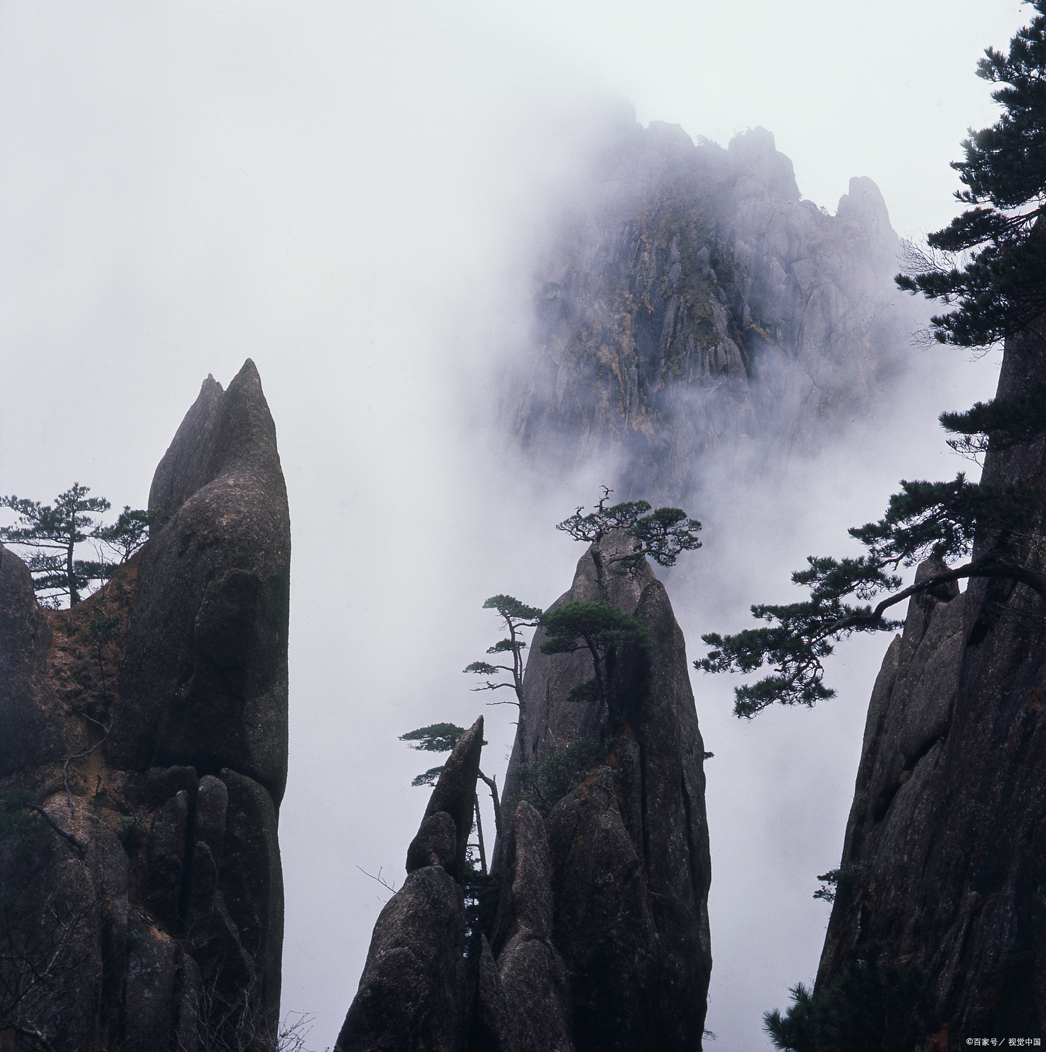 黄山莲花峰图片图片