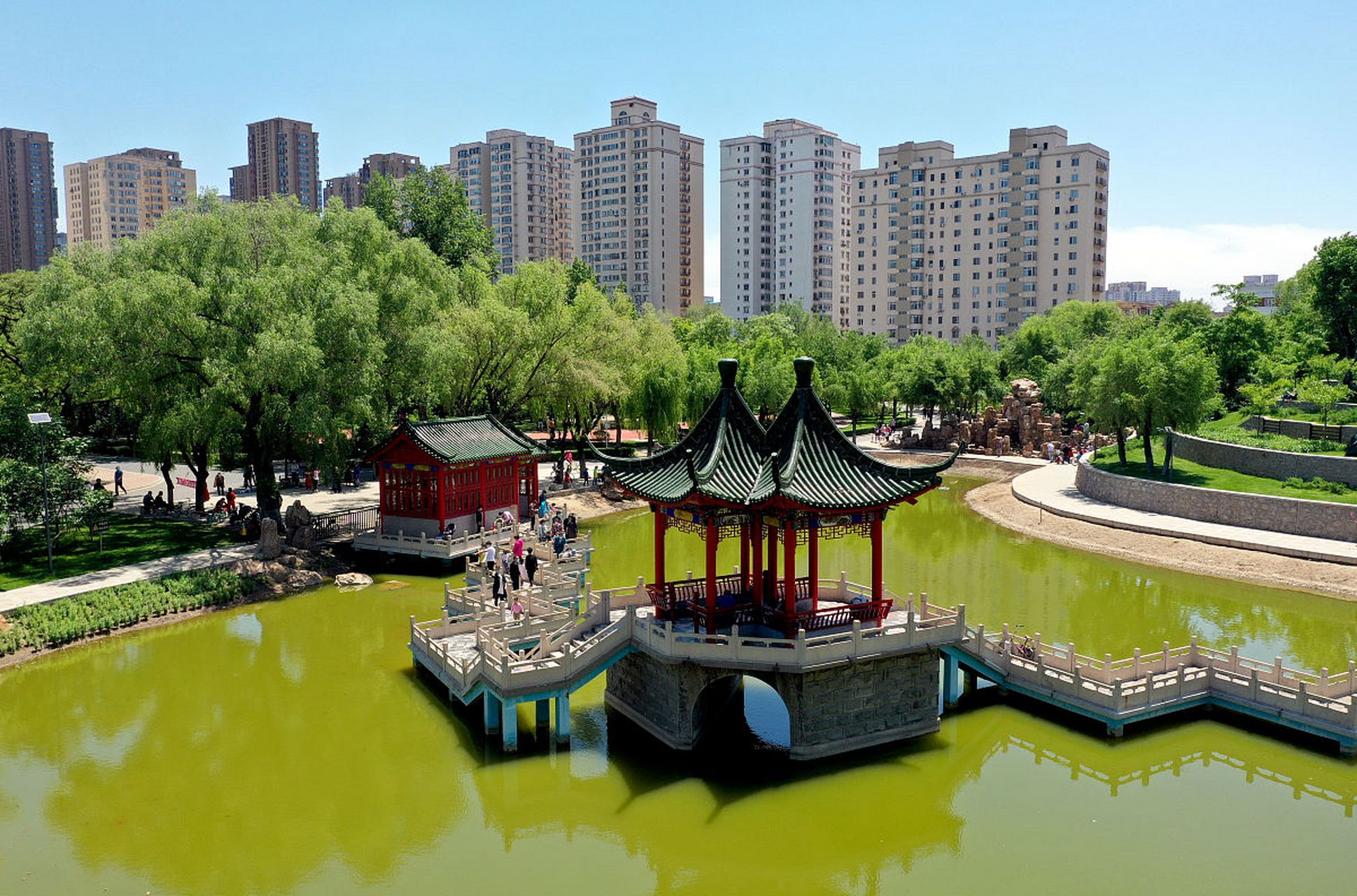 心定西再出发#作为定西市最知名的一座公园,玉湖公园不仅以其优美的