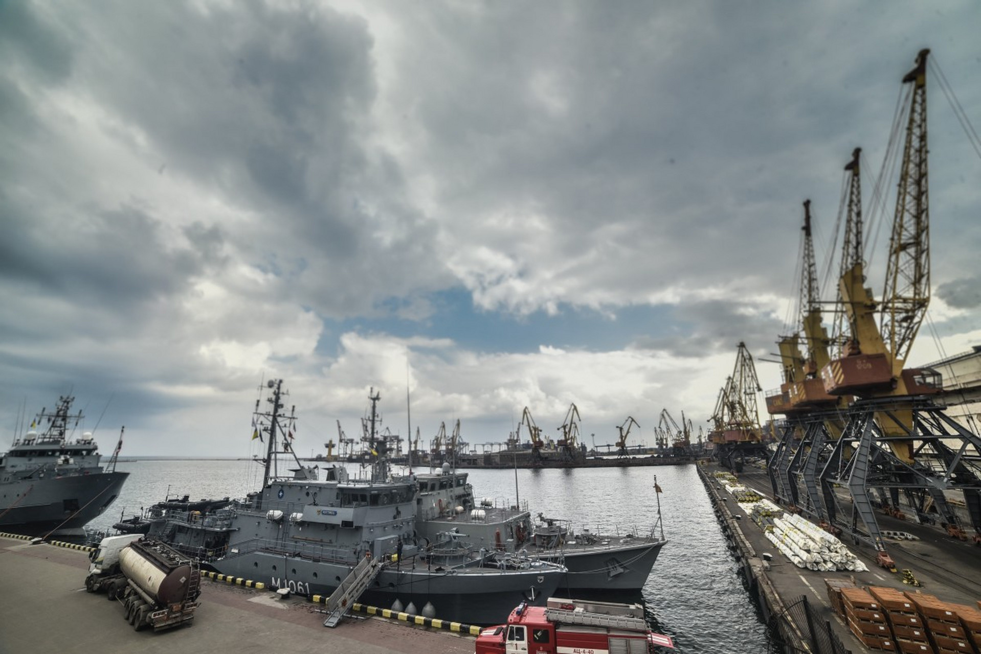 乌克兰敖德萨港口图片