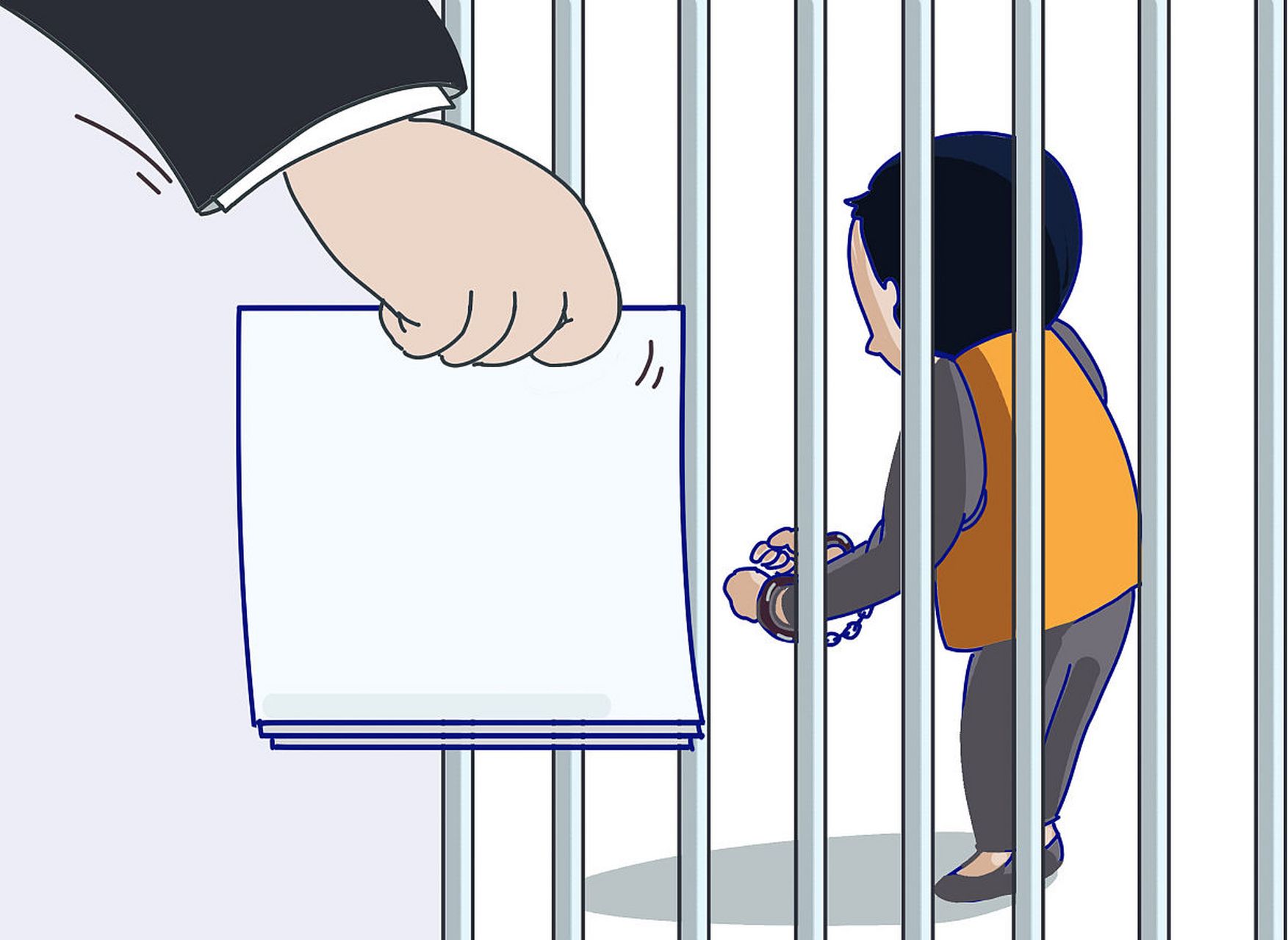 不可以,犯人在坐牢前都要剃光头.