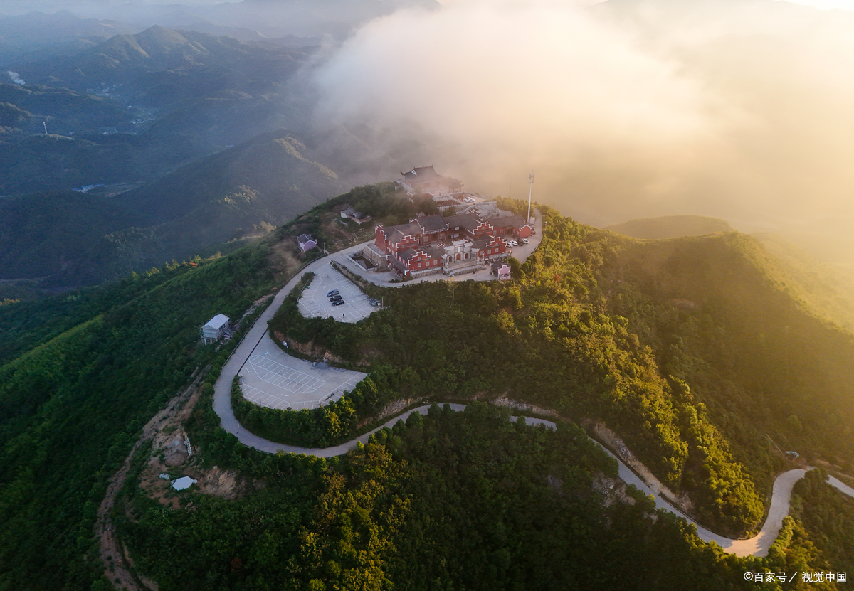 乐安大华山,登顶瞰城全景,视野开阔超治愈!