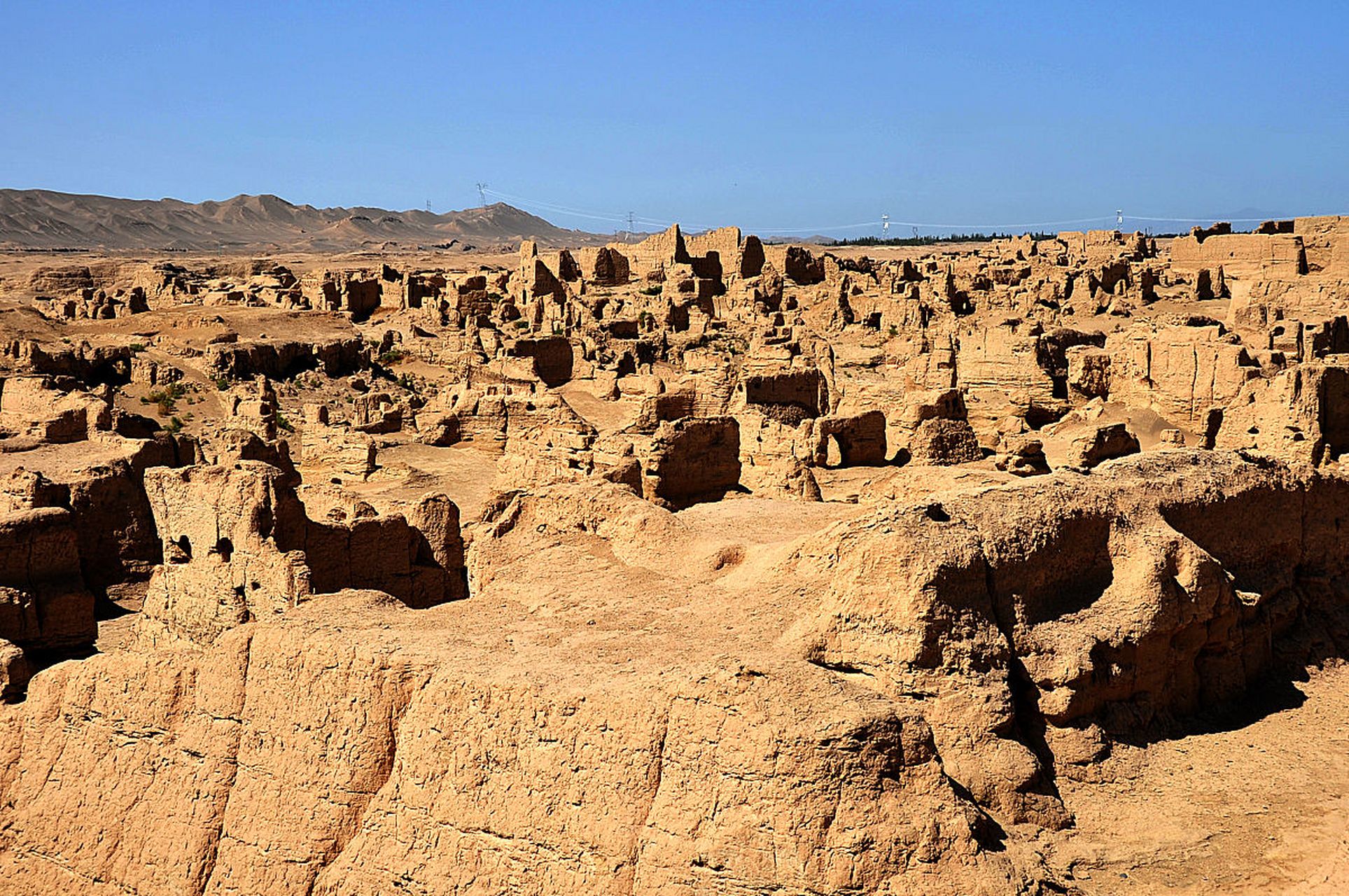 9815【世界最大生土城池"车师前国"的都城】[微风] [比心]交河