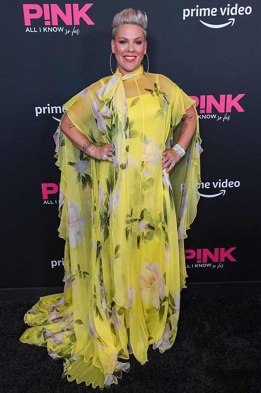 6月24日,伦敦公园音乐节上,美国著名歌手p!nk演唱时遇到了奇葩一幕.