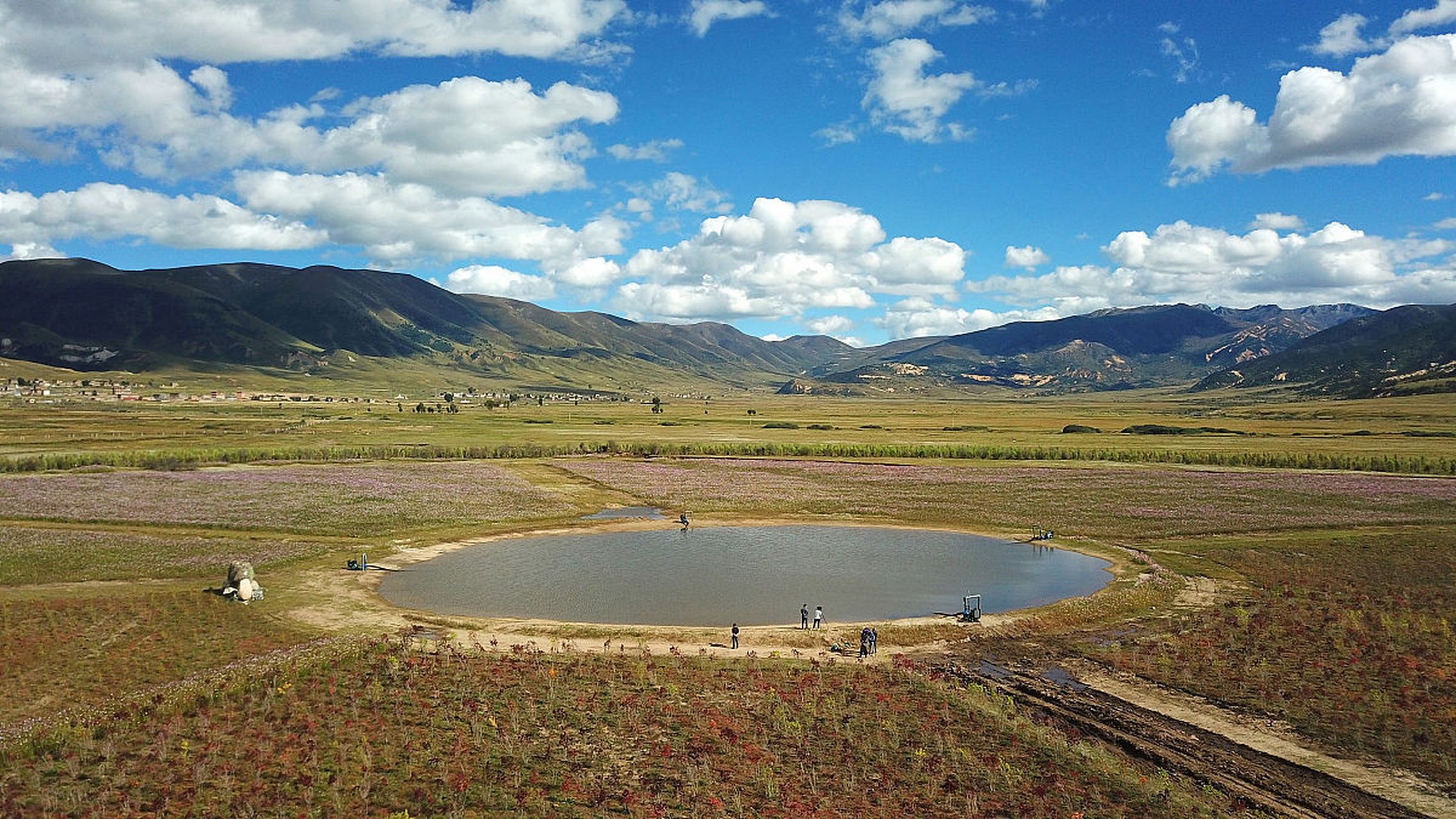路美文旅# 理塘,洁白的仙鹤,请把双翅借给我,不飞遥远的地方,到理亮