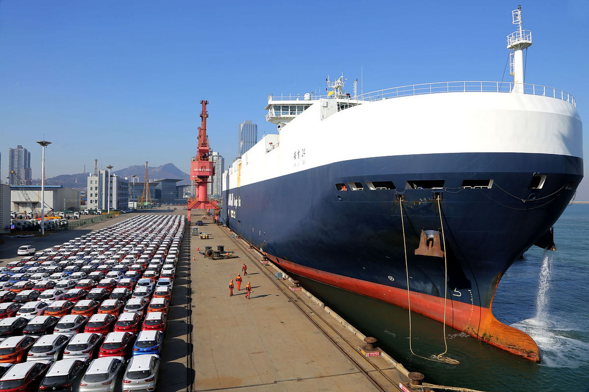 近日,中国船舶集团有限公司与法国达飞海运集团在北京正式签订合作