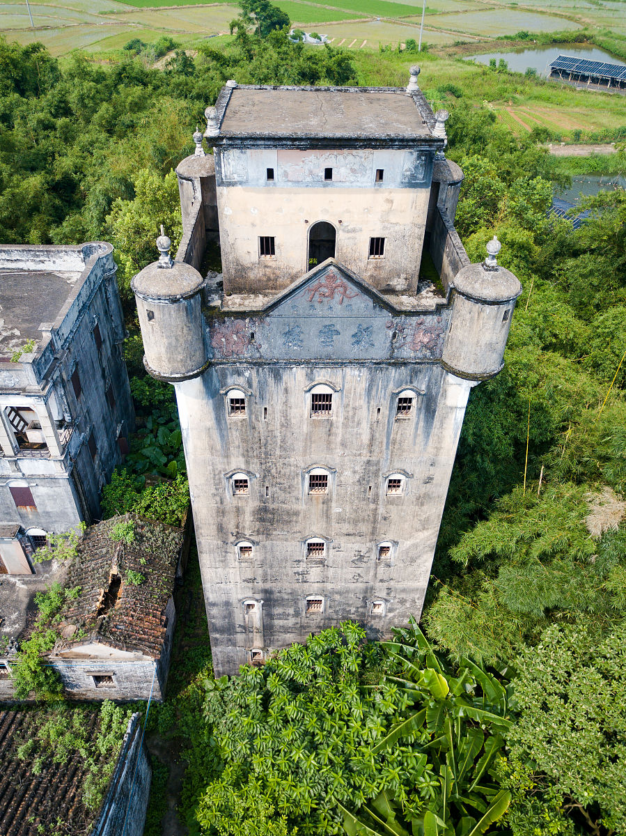 开平碉楼秘境,解锁广东小众天花板