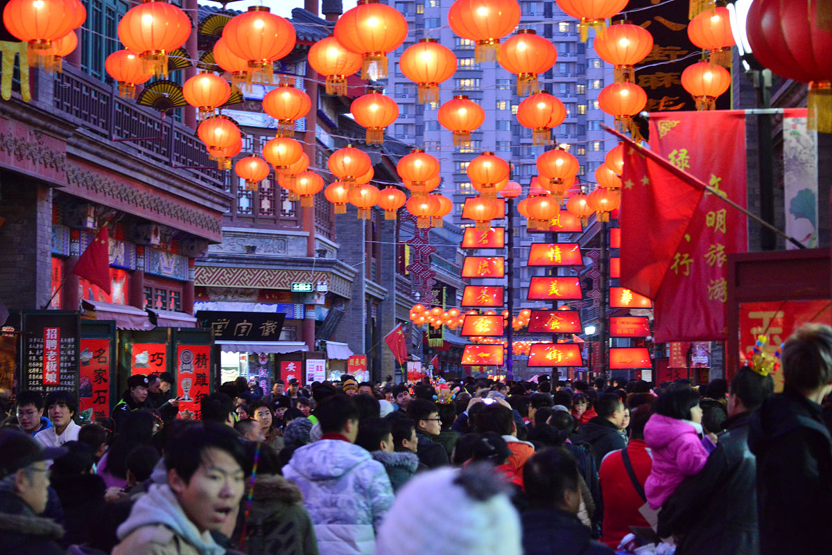 有浓厚春节气氛的图片图片