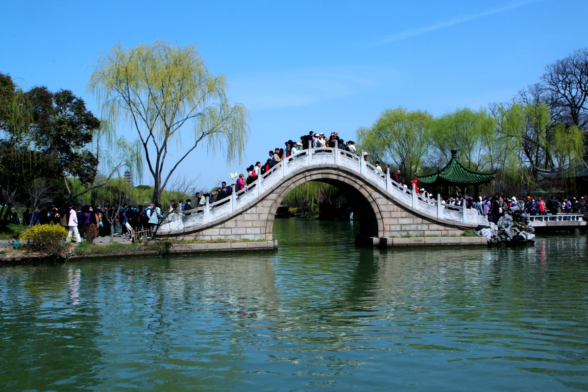 玩转江苏# 刚刚从江苏扬州的瘦西湖回来,简直被那里的美景震撼到怂!