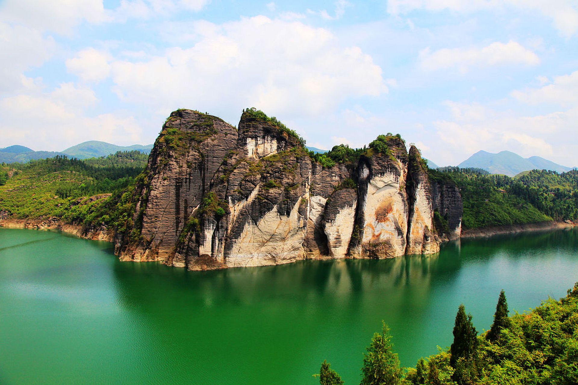 大化风景区图片图片