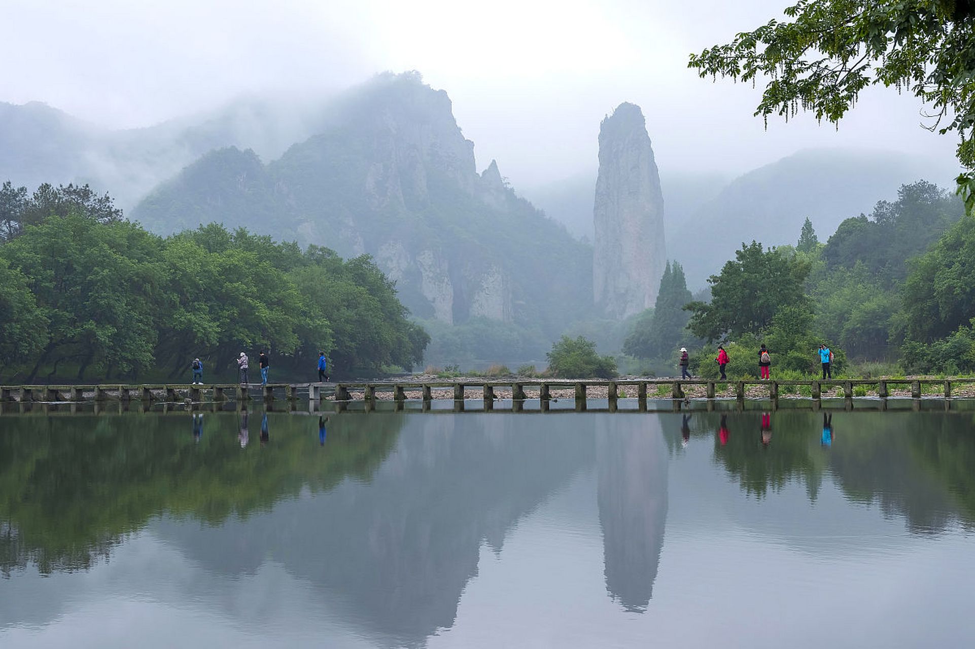 缙云仙都景区免费图片