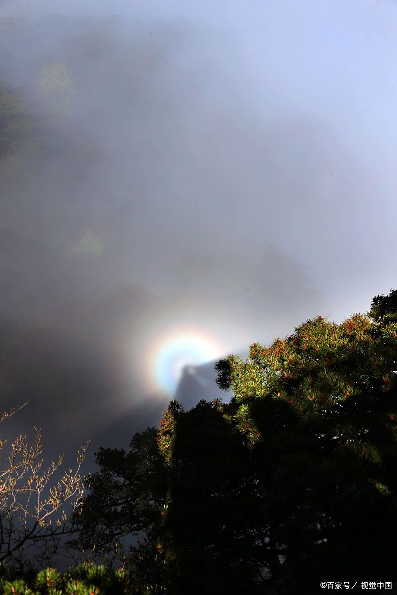 泰山佛光的神秘传说