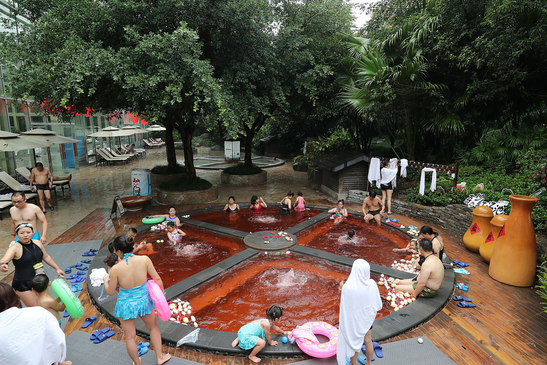 咸宁温泉,华中最大的温泉胜地!千年古汤等你来泡.