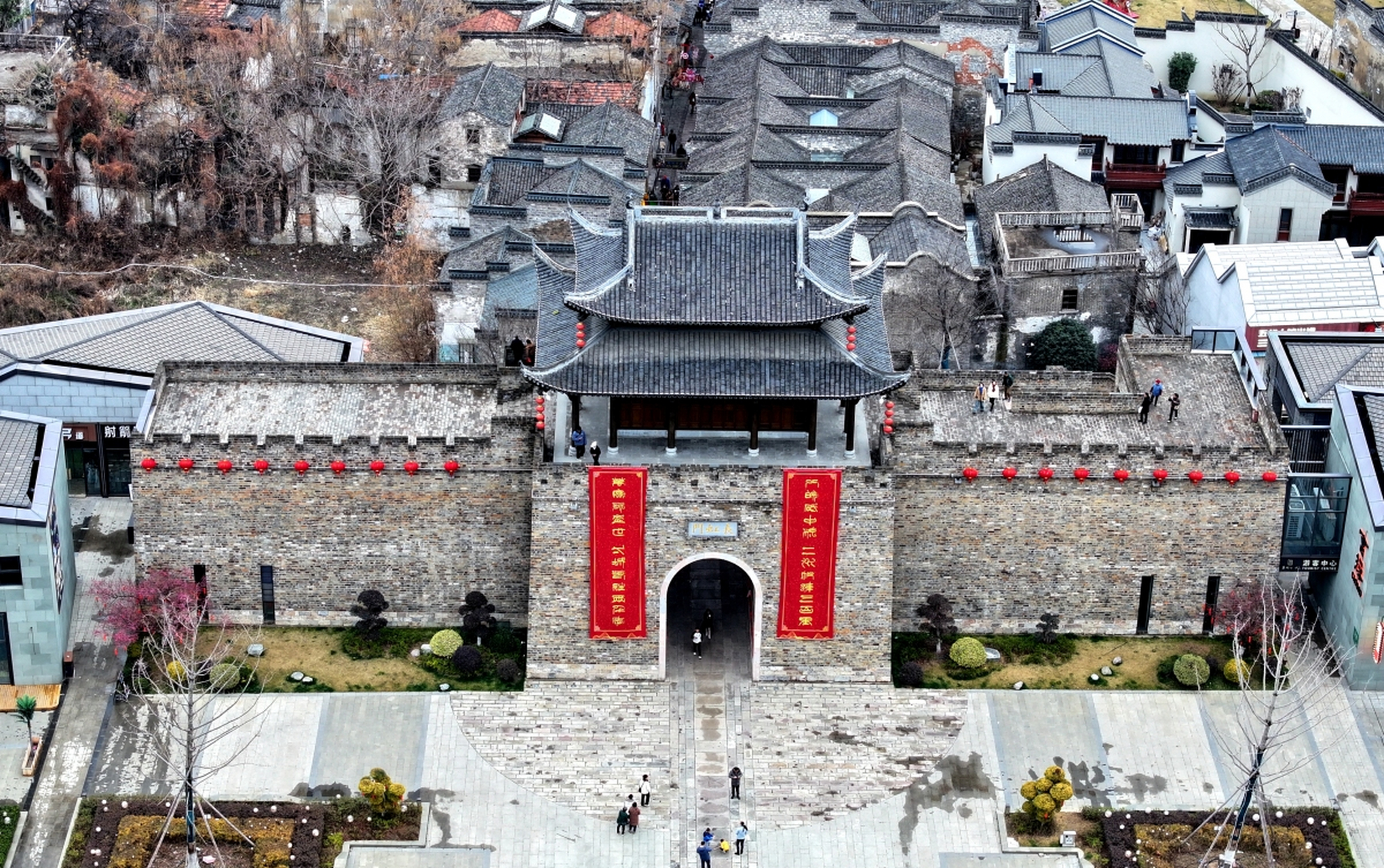 走进鸡鸣驿,仿佛穿越时空,感受历史沧桑.