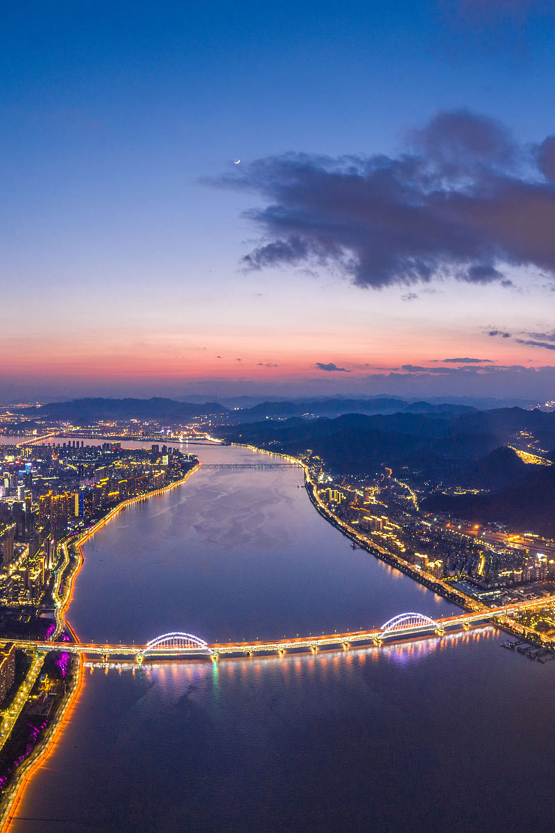 钱塘江夜景