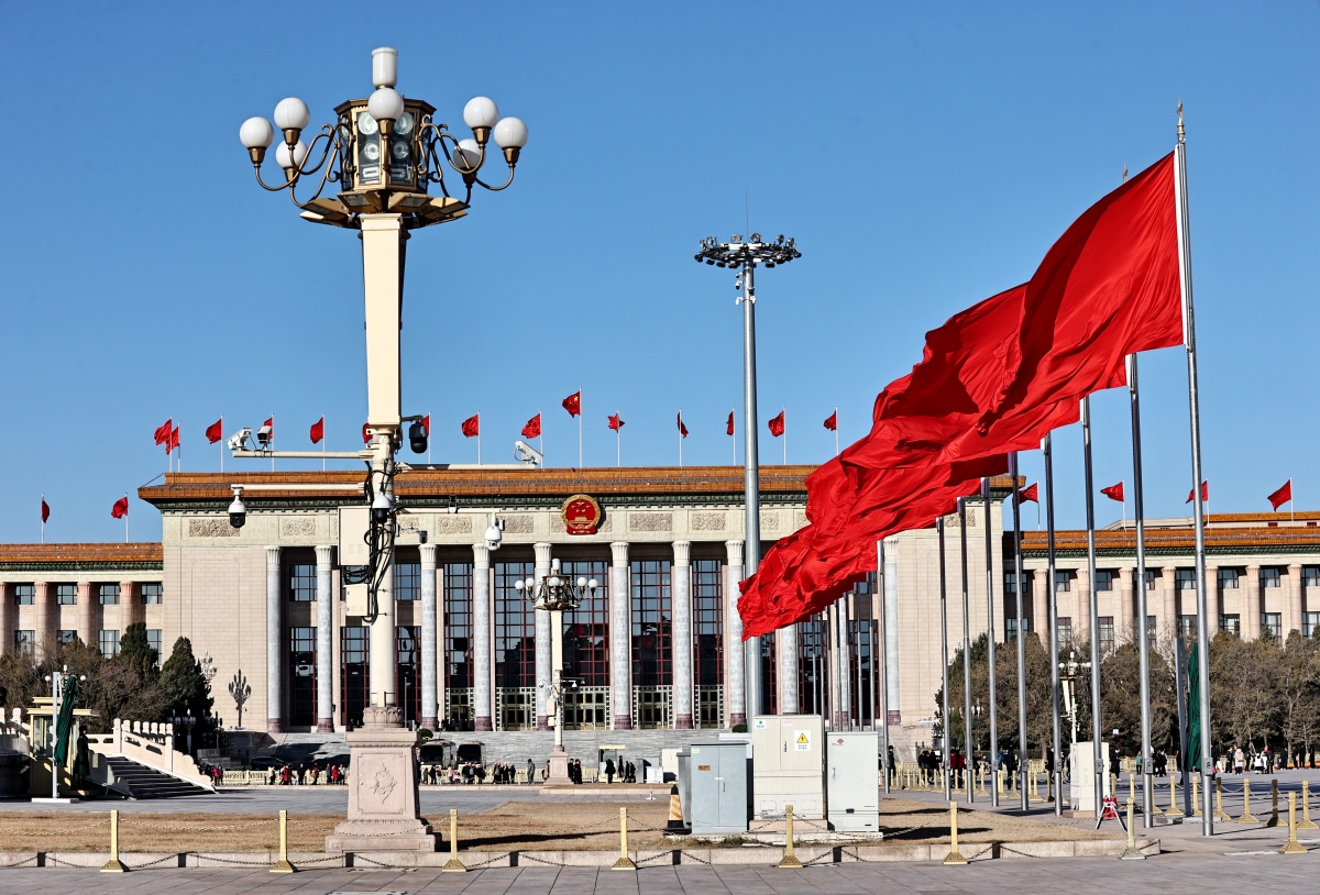 天安城门广场位置图片