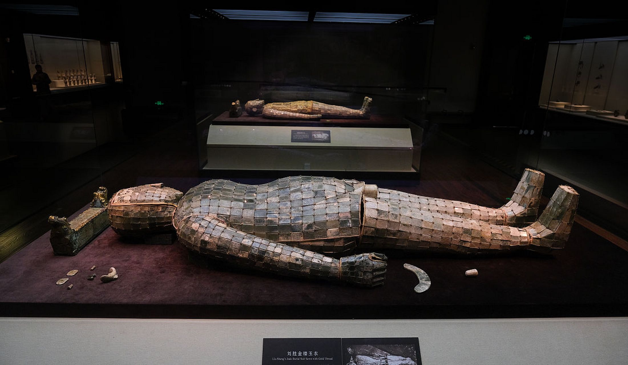 国内博物馆藏品# 西汉刘胜金缕玉衣 🧥,是我国首次发现,规格最高