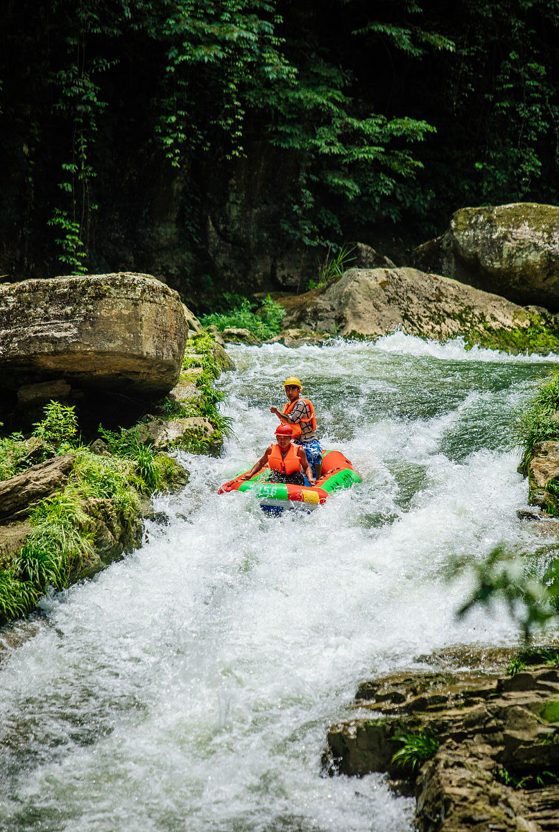 龙映山漂流,走起!