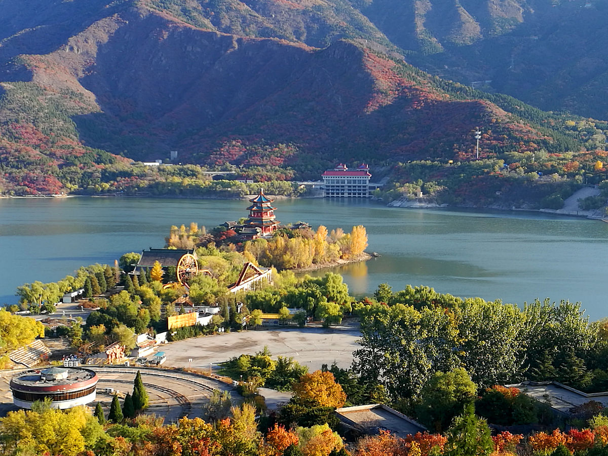 象山上张水库一处引人入胜的旅游之地