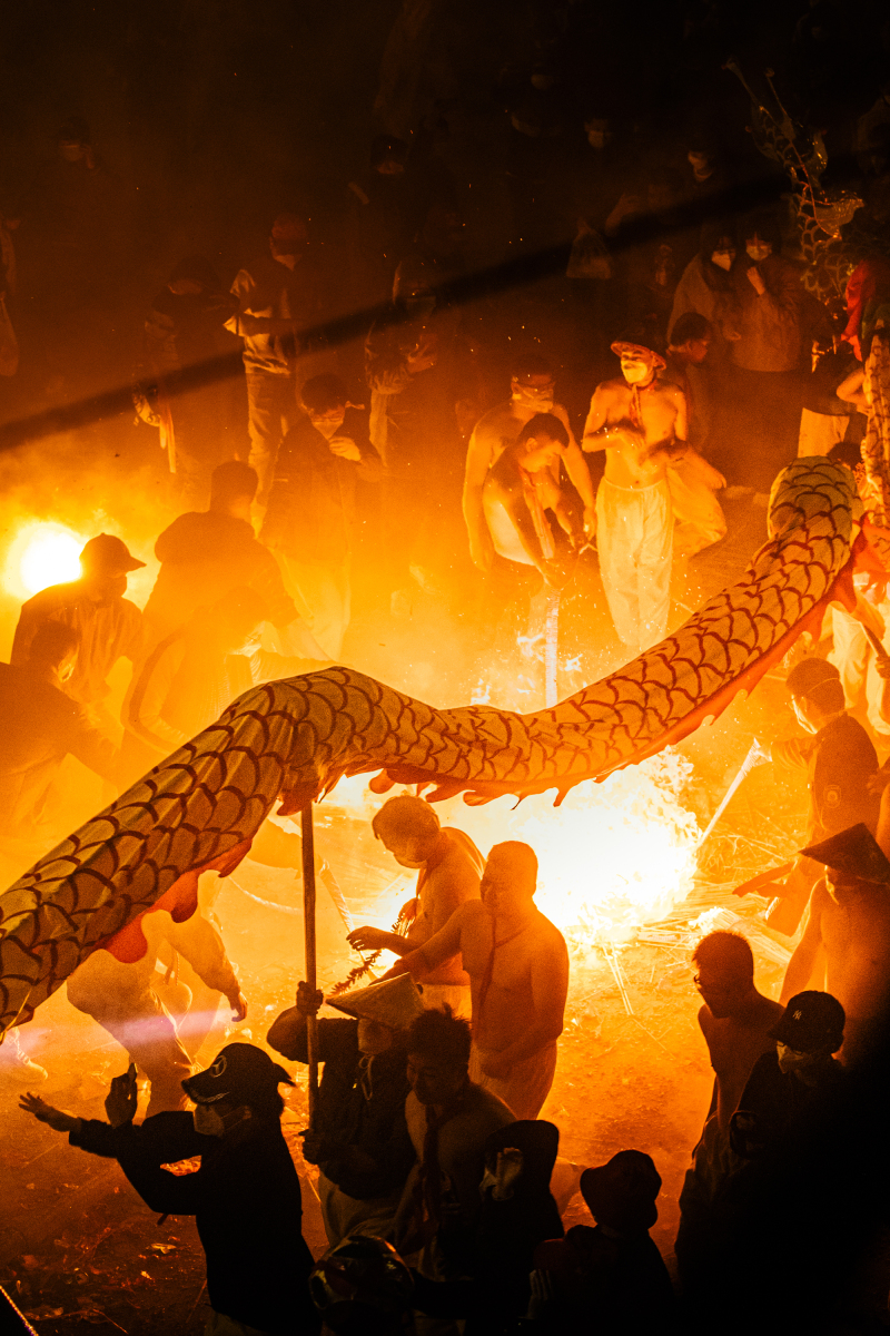 广西宾阳炮龙节上演“硬核”狂欢 两广非遗对话