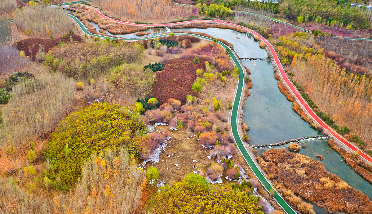 内蒙古包头昆都仑河国家湿地公园