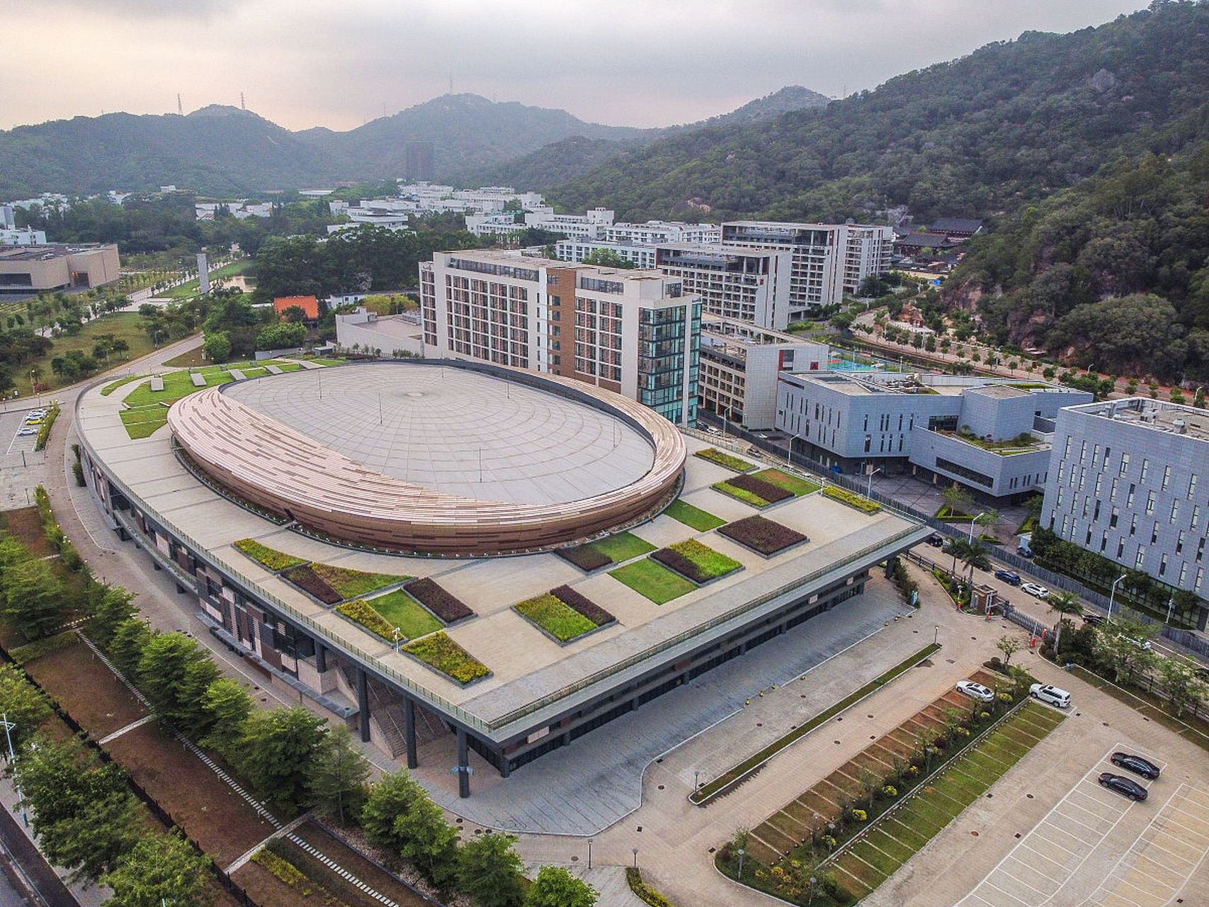 汕头大学东海岸校区图片