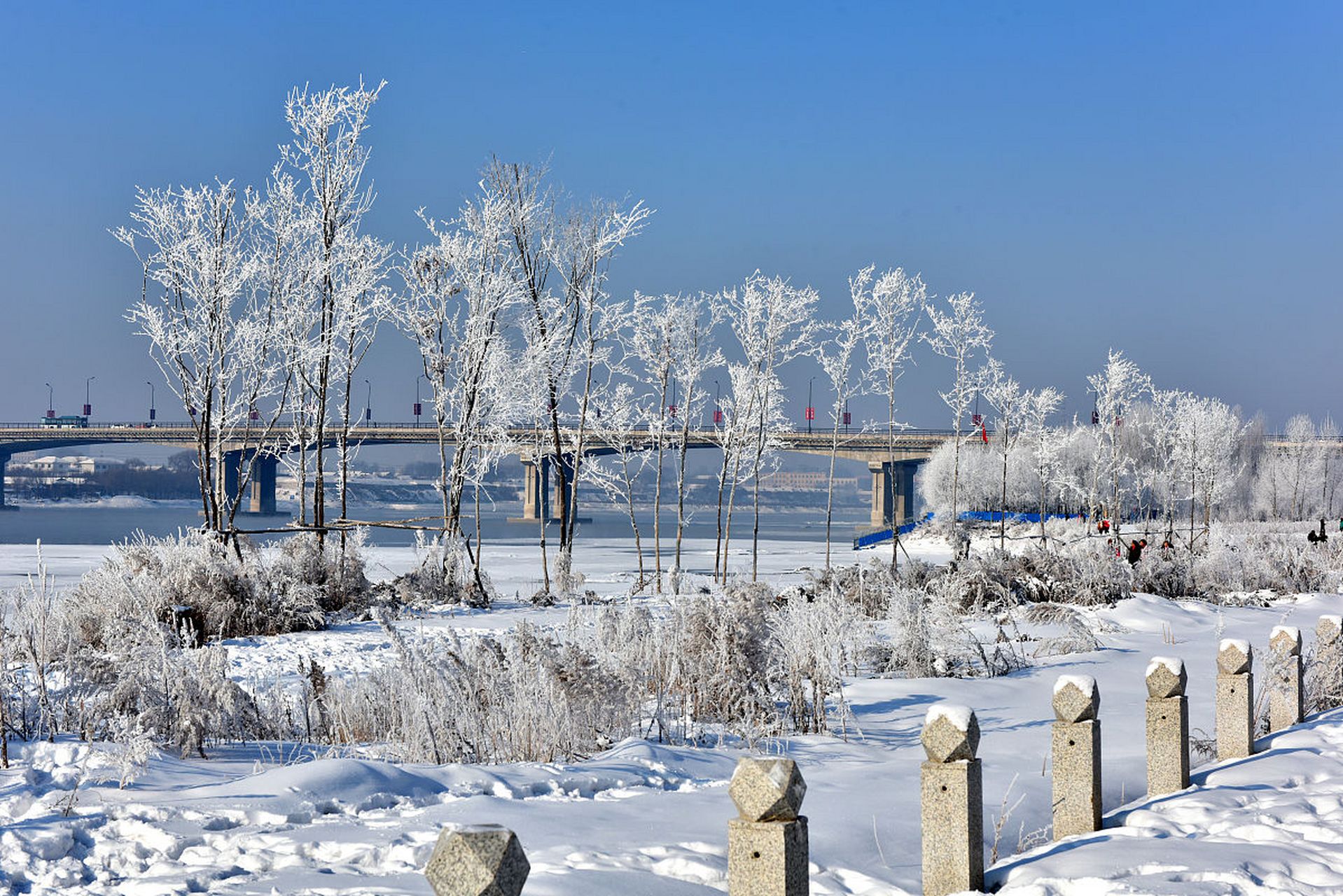 长春下雪图片图片