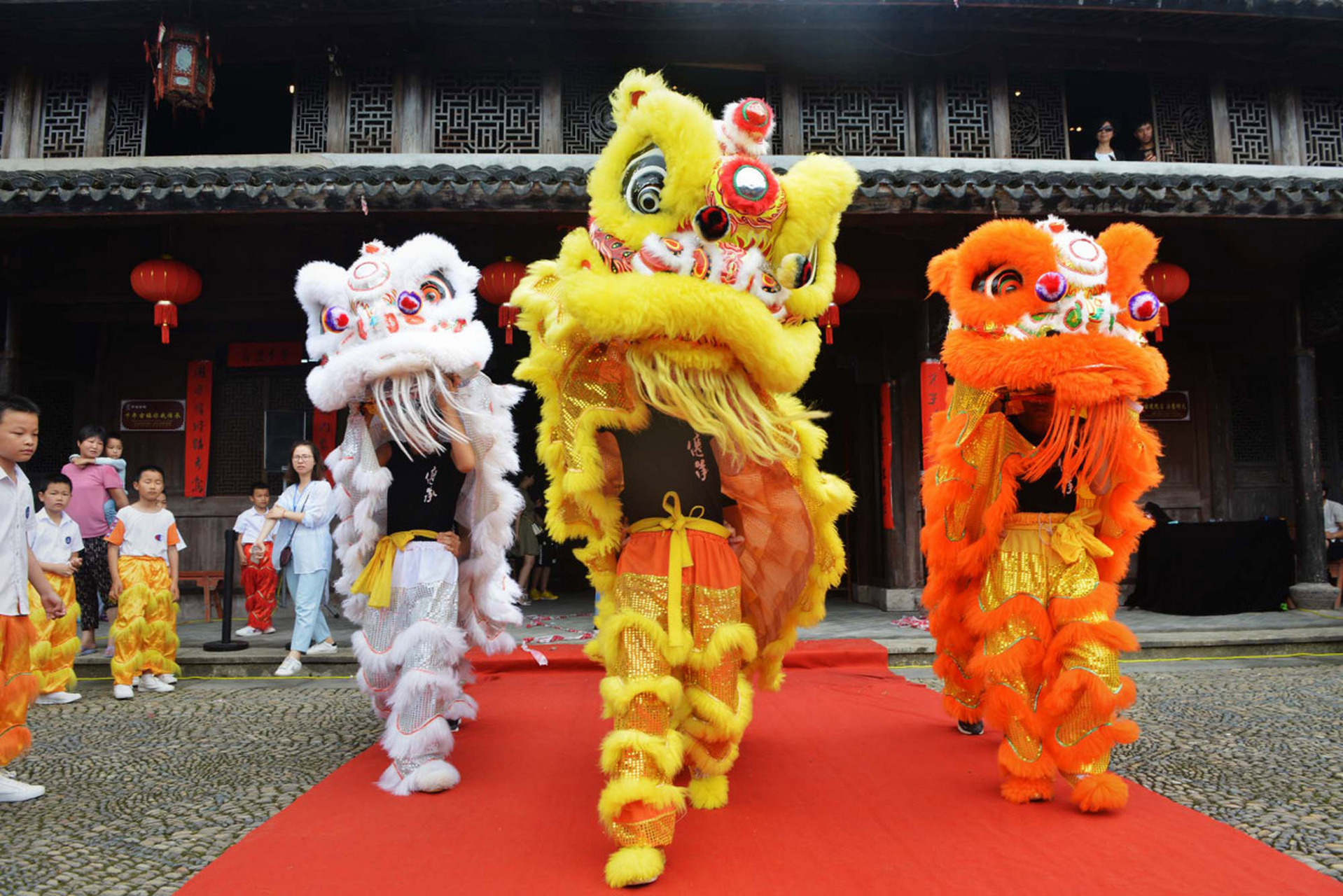 苏州舞狮队151x2333x2322无锡舞狮表演开业舞狮醒狮舞龙寿宴梅花桩