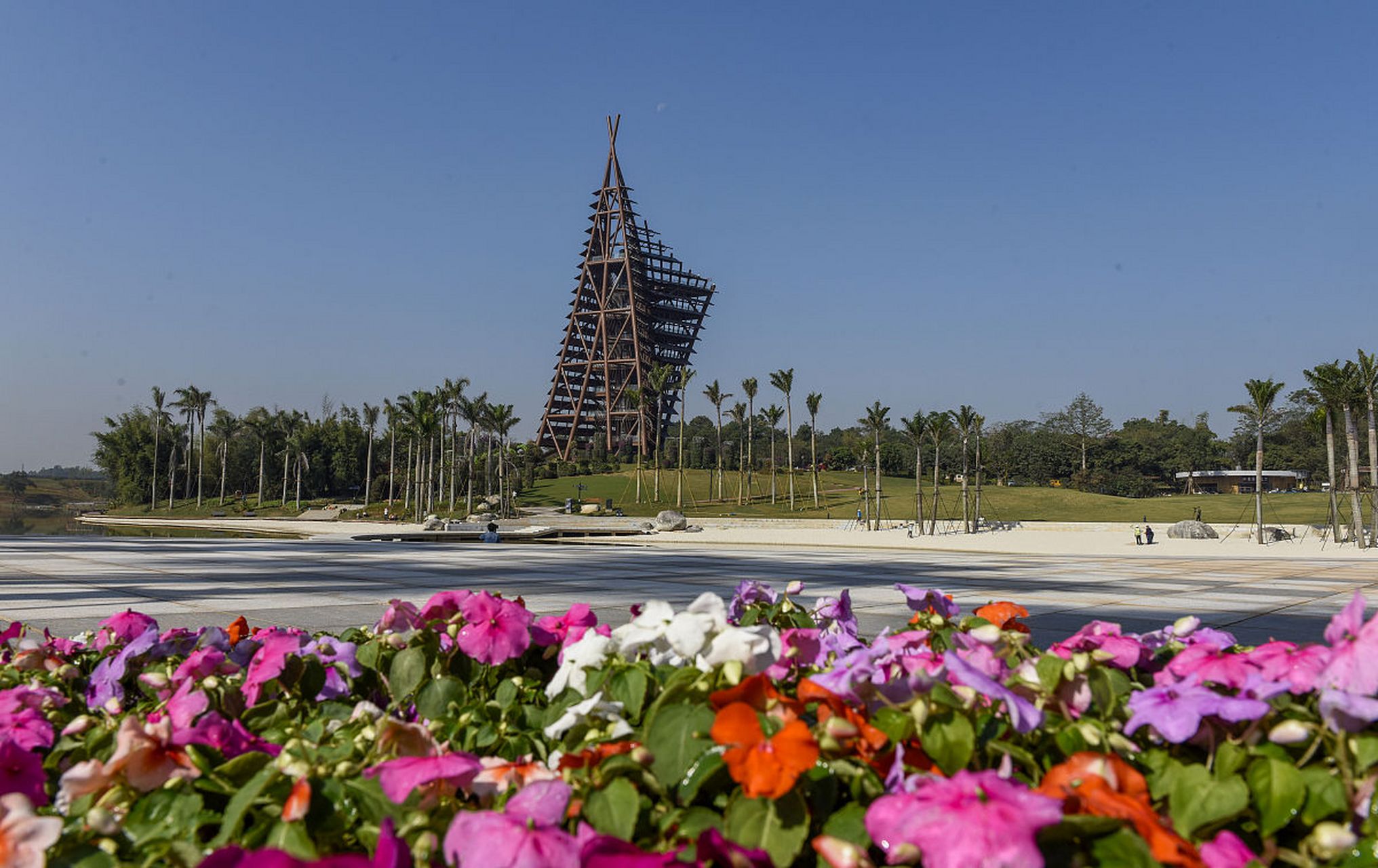 广西的自然之美尽在南宁园博园.