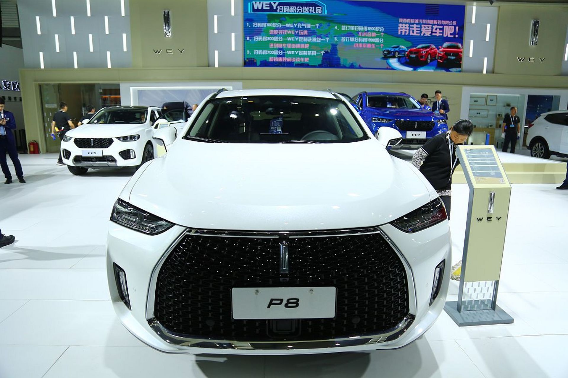 长城汽车wey p8:独具特色的豪华suv  wey p8是长城汽车旗下的一款豪华