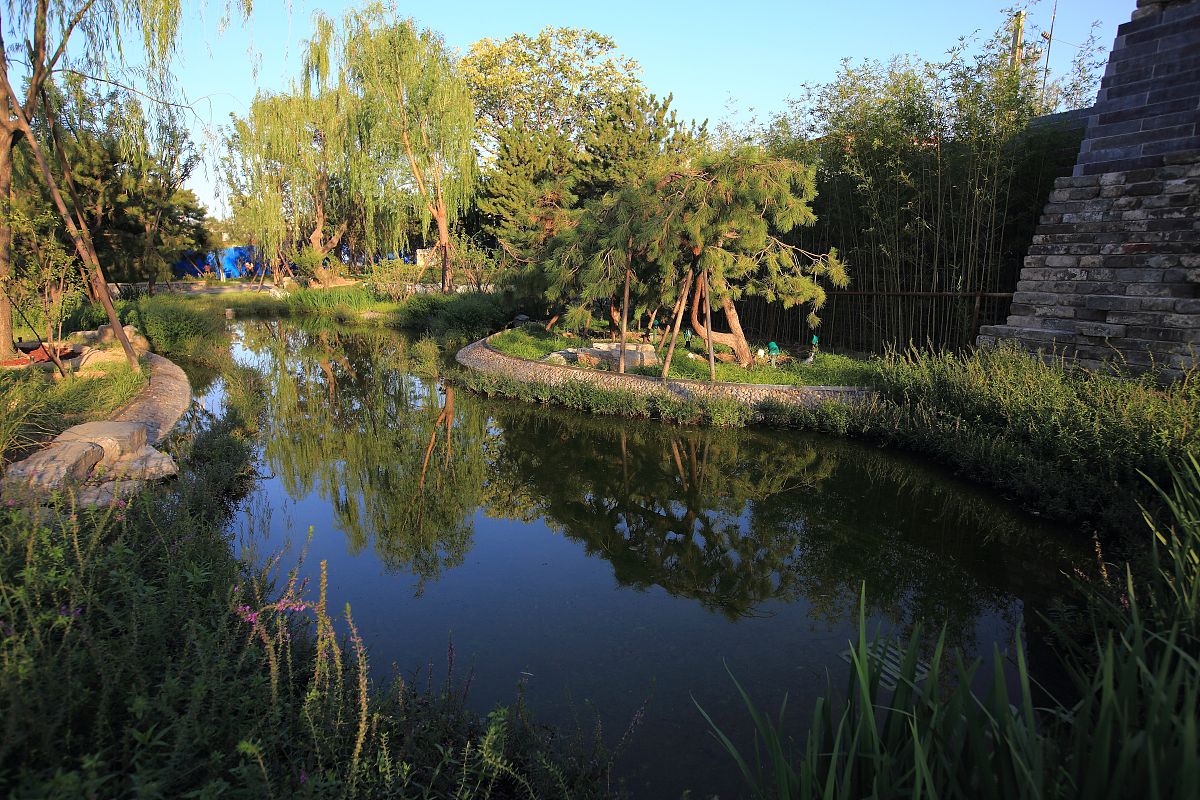 北京周末休闲好去处,开放的滨河运动公园