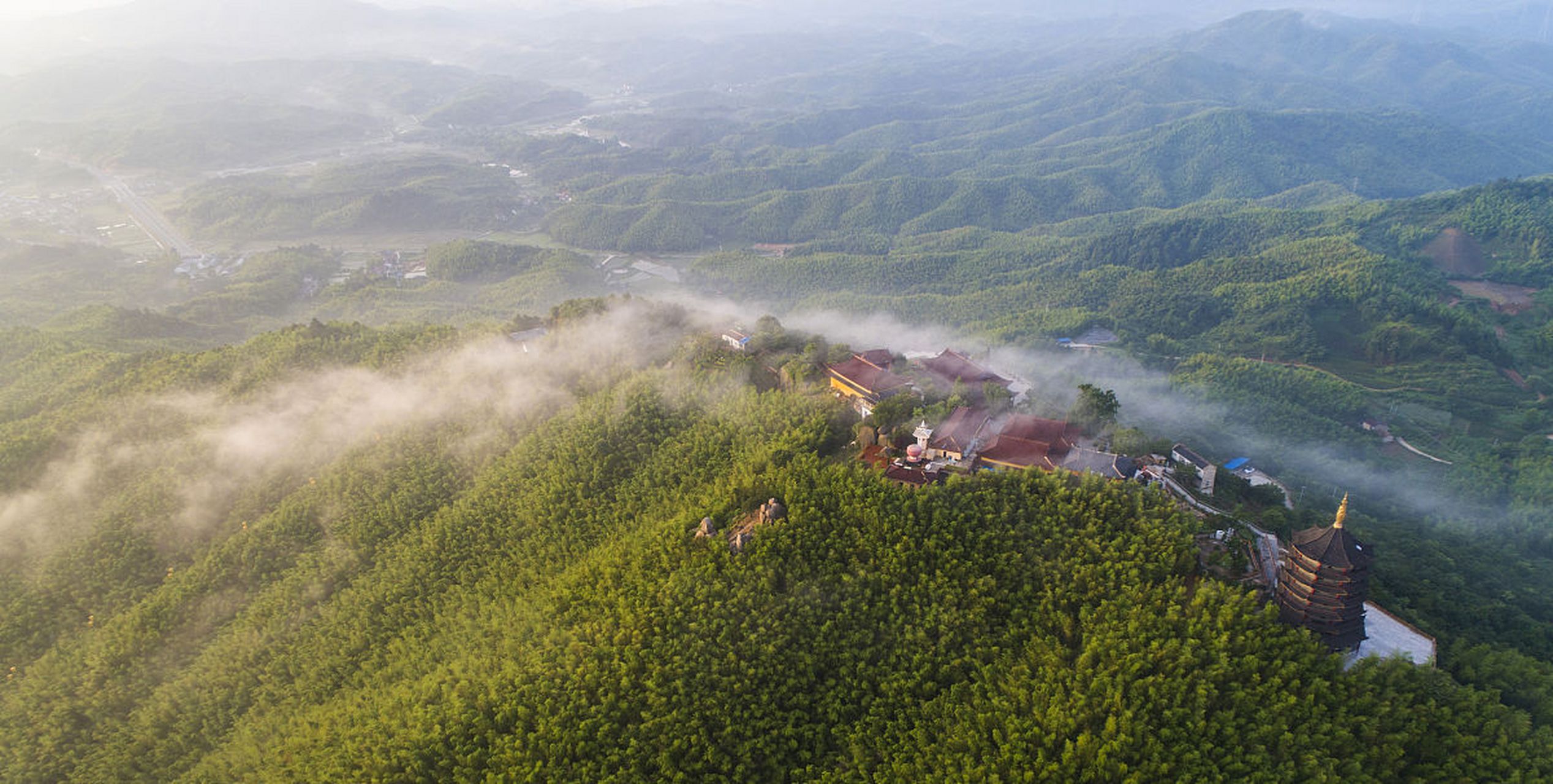 湖北咸宁九宫山景区图片