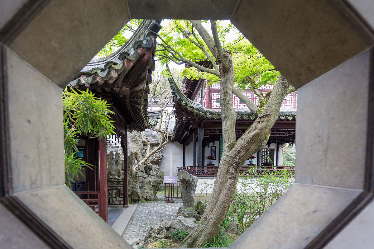 苏州留园美景