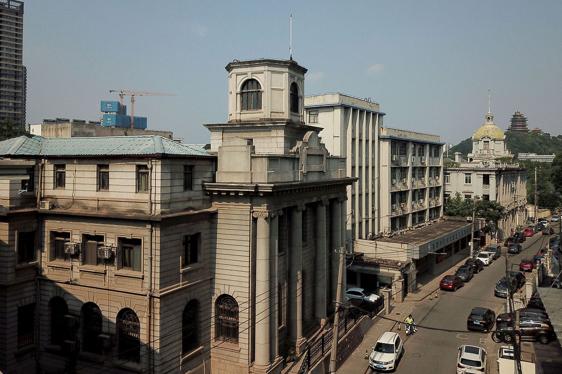 中国银行南京分行旧址,建于1923年,是中国金融业发展历程的见证者.