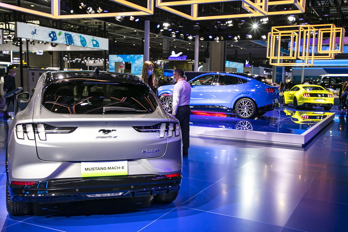 名车世界-福特mustang.mach-e