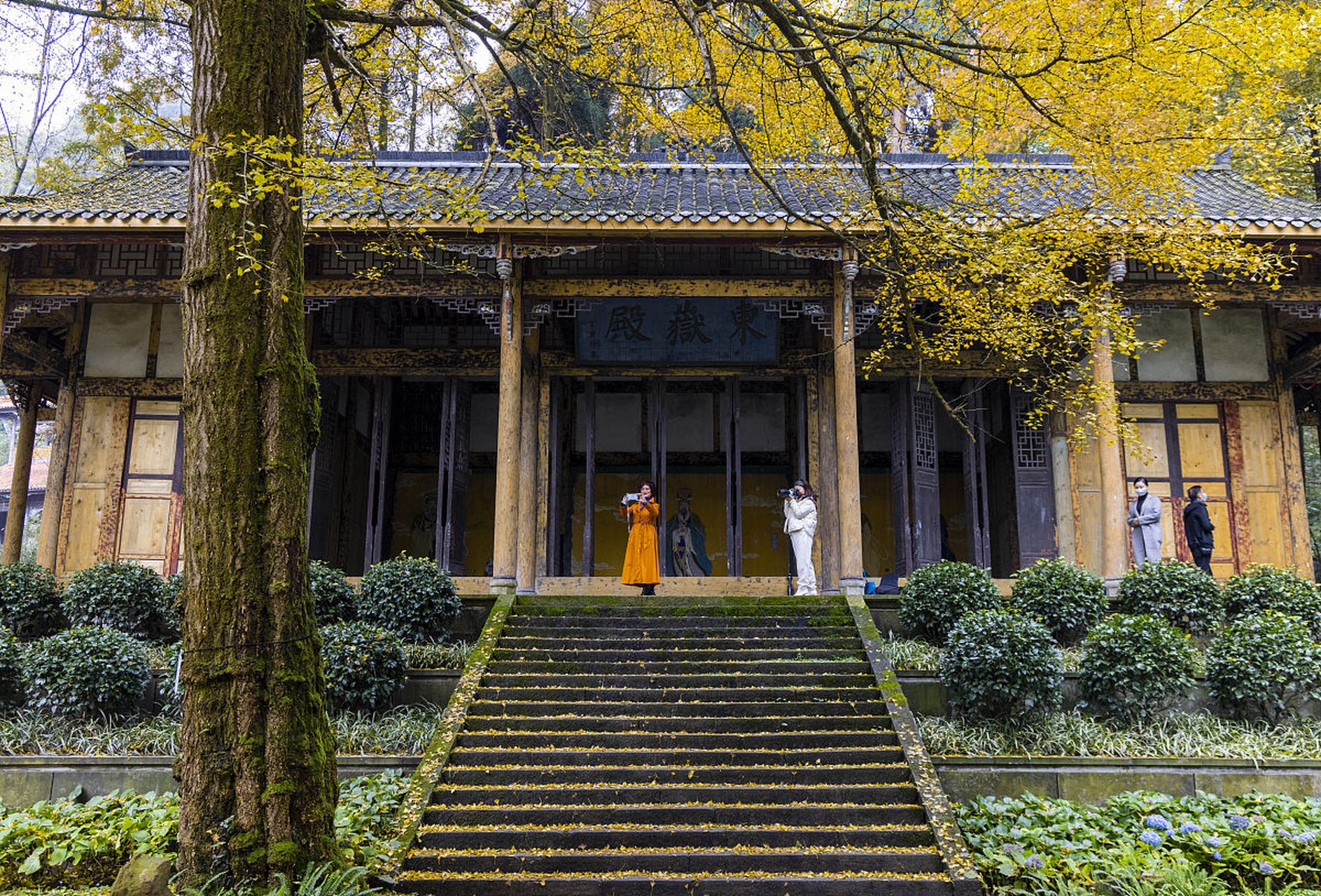 第八,浙江天台山,天台山国清寺是五百罗汉道场,天台宗祖庭,法华宗圣地