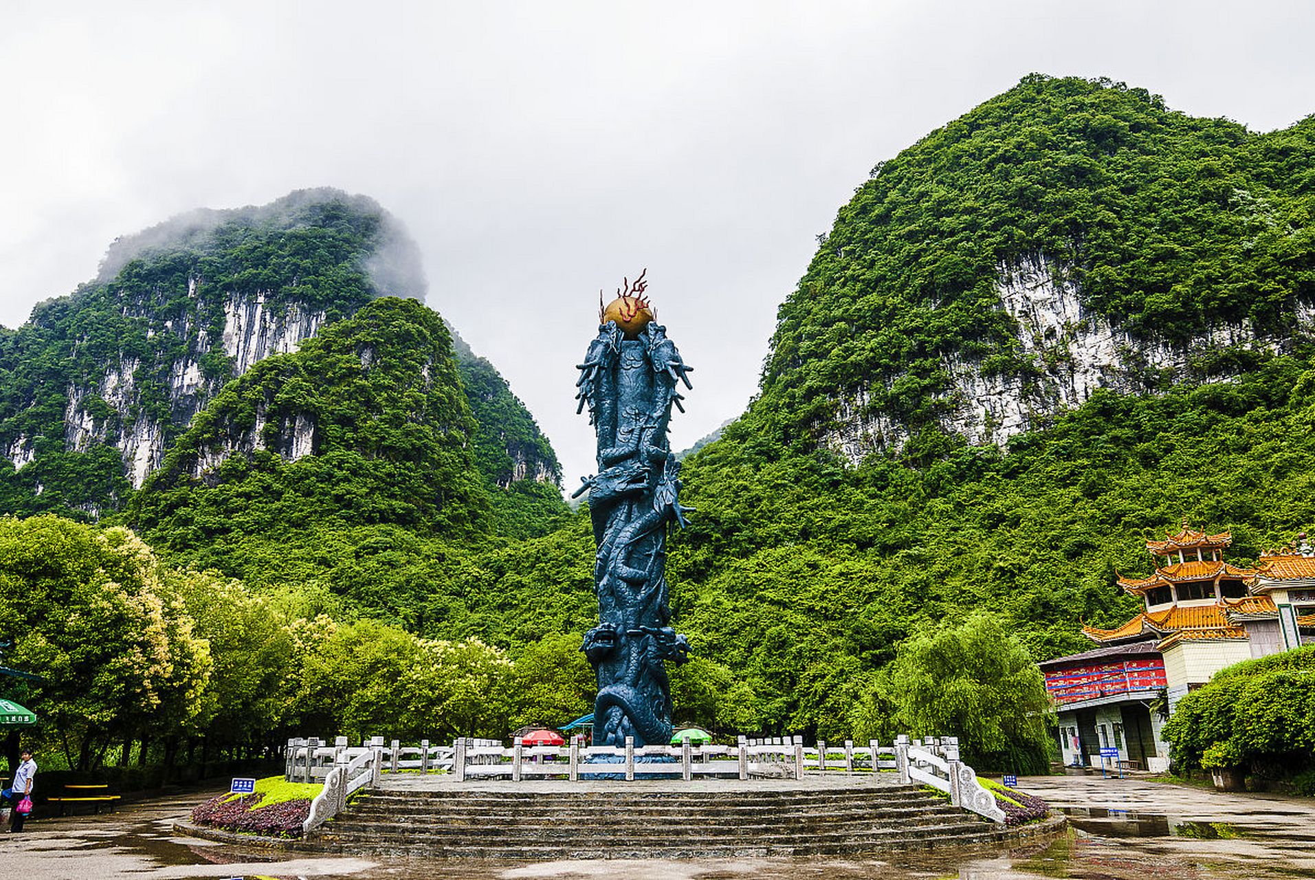 龙和凤凰的图片 壁纸图片