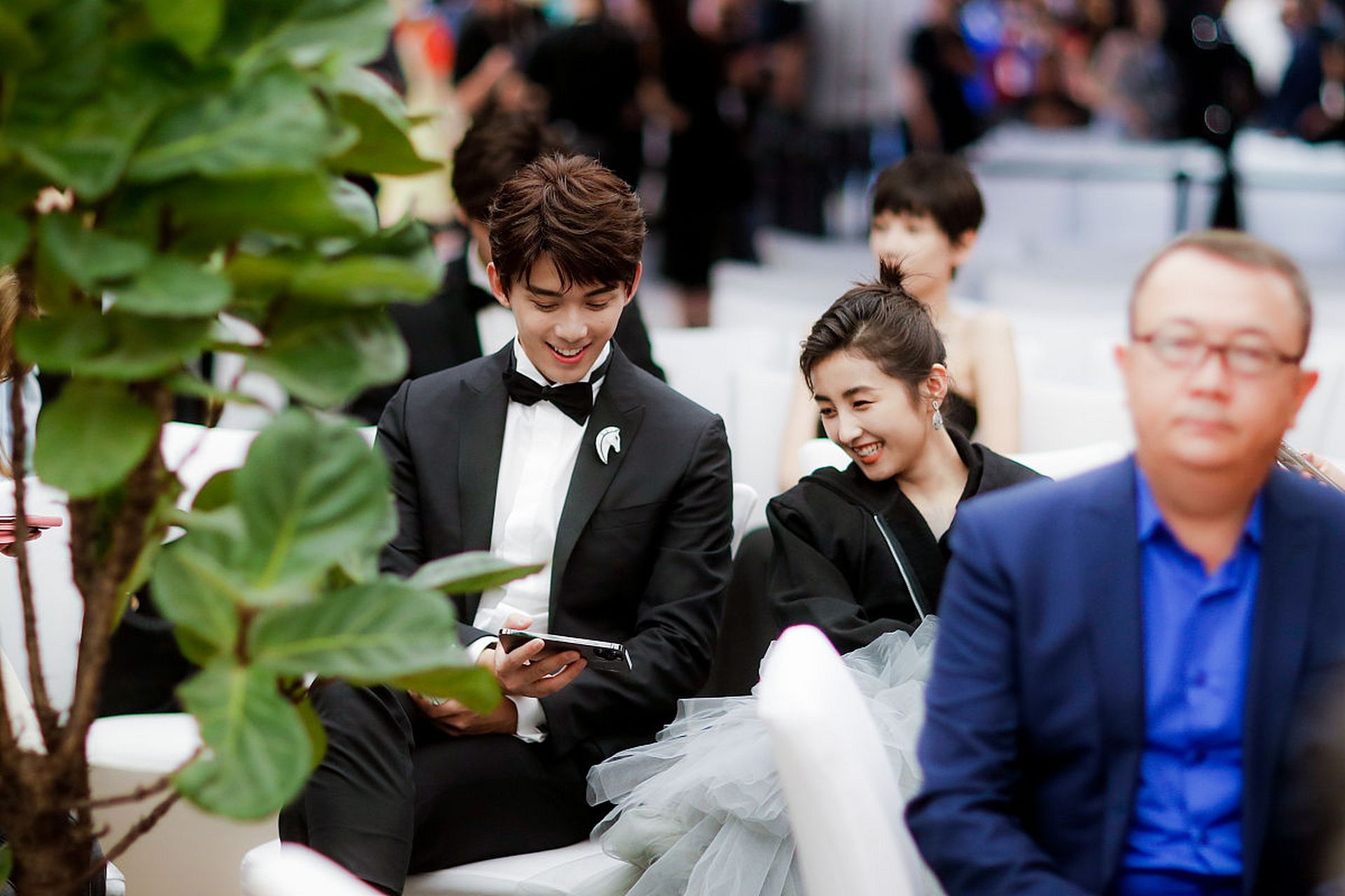 吴磊和张子枫的台上台下,我还是喜欢台下的他们!