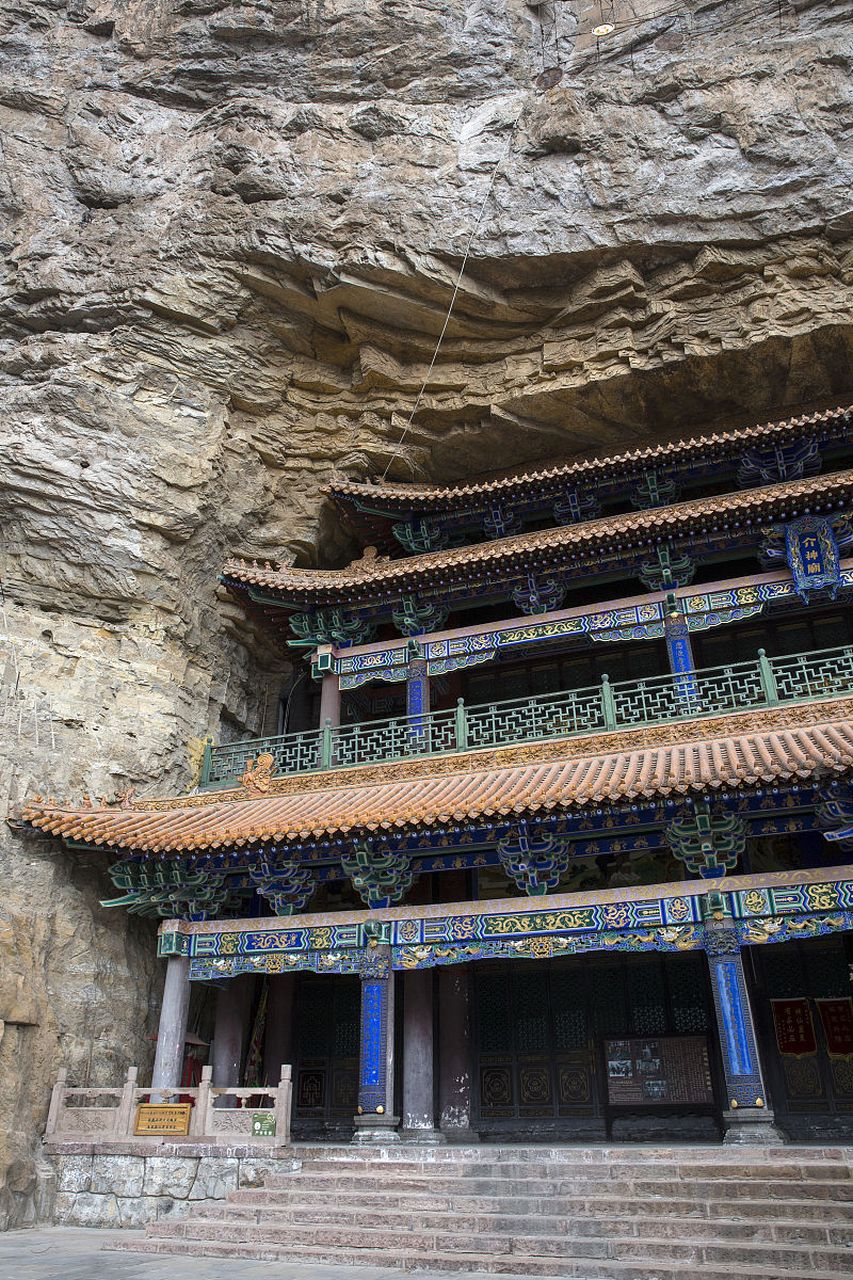 📍 陕西·榆林  榆林香炉寺,悬空的古刹,佛光闪耀的圣地🏯.