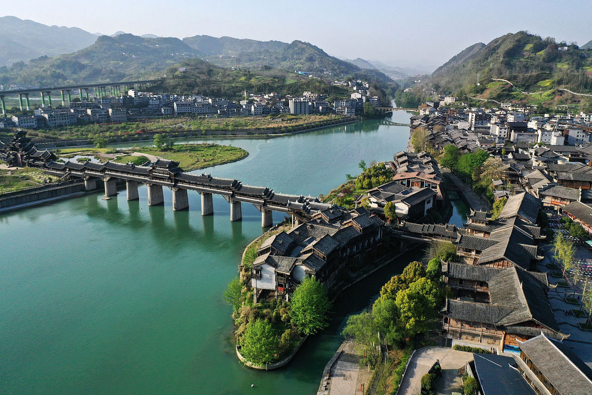 穿越时空的旅行# 六盘水的水城古镇,位于水城河畔,是一片充满历史