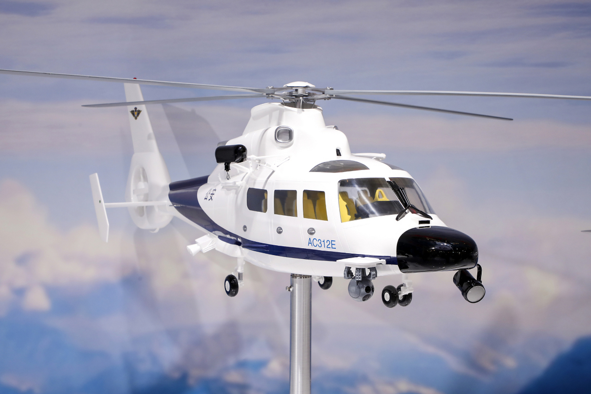 中国海事无人直升机,于2023年11月29日在山东威海列编,是中国海事系统