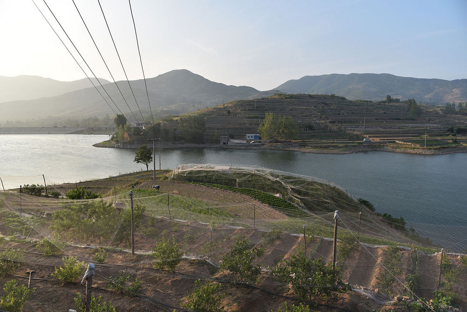 跟我游泰山系列之--虎山水库 泰山虎山水库,位于山东省泰安市泰山区