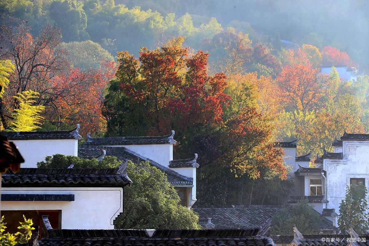 黟县免费景点大全图片