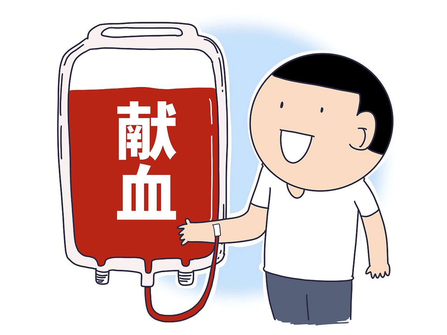 昨天我们公司发了一个通知,要求以部门为单位的献血,说是自愿但是每个