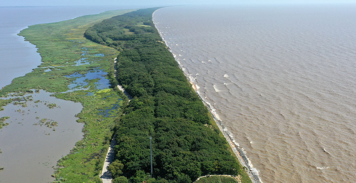 中俄两国共有的界湖-兴凯湖!